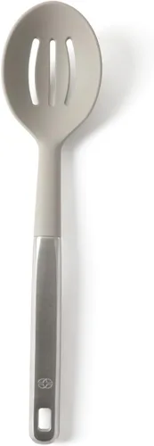 Vista 14 de Calphalon Cuchara de cocina Prime, cuchara de cocina con cabeza de silicona y mango de acero inoxidable, resistente al calor, cuchara antiadherente