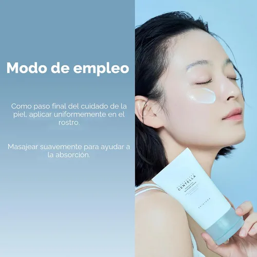 Vista 7 de SKIN1004 Hyalu-Cica - Crema hidratante facial con ácido hialurónico, crema centella para hidratación profunda, gel hidratante nutritivo ligero