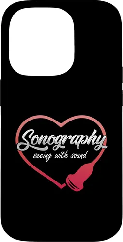 Vista 17 de Sonography Seeing with Sound Ultrasonido Ecografía Medicina Case para iPhone 17