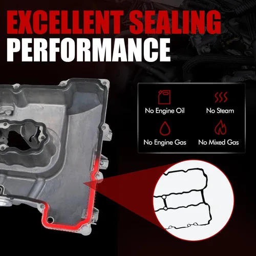 Vista 6 de MITZONE Kit de tapa de válvula de aluminio N54 Compatible con 2007-2016 BMW 1 series M 135i 335i 335is 535i 535xi 740i 740Li x6 z4 xDrive 3.0L