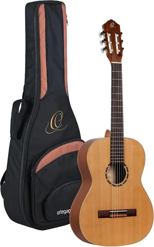 Vista 46 de Guitarra Clásica de Nylon Tamaño 3/4 de la Serie Family con Bolsa