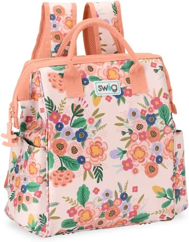 Vista 7 de Mochila enfriadora Swig Life Packi, enfriador aislado, bolsa de playa impermeable, 24 latas, enfriadores aislados livianos