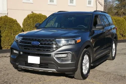 Vista 5 de Romik® Estribos laterales RAL-B SUV para Ford Explorer (2020-presente)