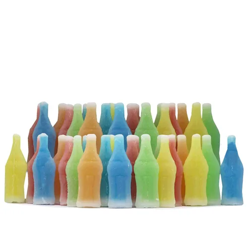 Vista 3 de FirstChoiceCandy Botellas de Cera Dulces Nostálgicos Divertidos Bebida (1 Libra (Paquete de 1))