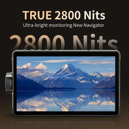 Vista 3 de VILTROX Monitor de campo de cámara de 7 pulgadas, monitor de cámara táctil de 2800 liendres, monitoreo de video Full HD de 1920 x 1080, Lut 3D