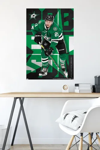 Vista 6 de Trends International Póster de pared de Jason Robertson 23 de la NHL Dallas