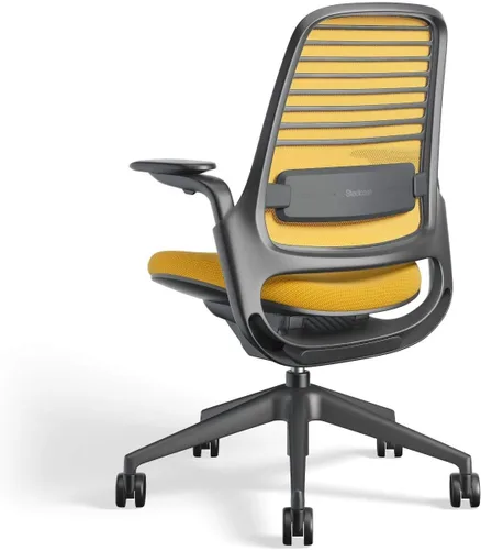 Vista 4 de Steelcase Series 1 Silla de Oficina de Trabajo, Canary