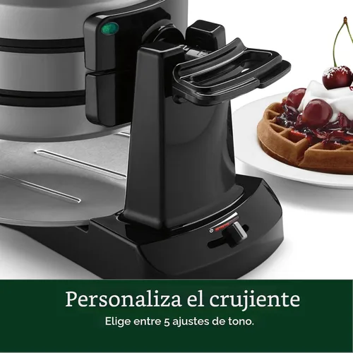 Vista 7 de Cuisinart WAF-F40NAS - Máquina de gofres belga de doble volteo