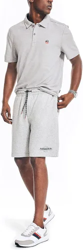 Vista 4 de Nautica Pantalones cortos de vellón de 9 pulgadas hechos de forma sostenible para hombre