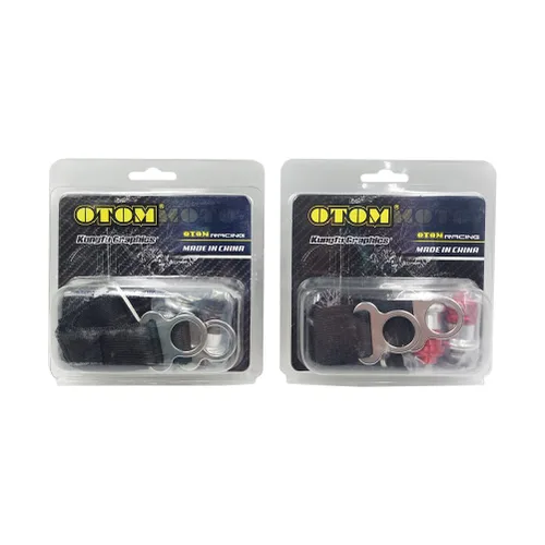 Vista 5 de OTOM Correa de rescate ajustable trasera para motocicleta Dirt Bike CRF YZF YZFX WR RMZ C2 (negro)