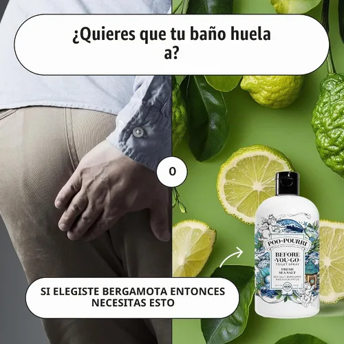 Vista 10 de Poo-Pourri Before-You-Go - Recambio de espray para inodoro, sal marina