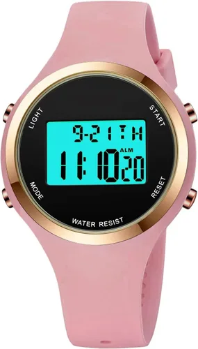 Vista 9 de Reloj XCZAP Deportivo al Aire Libre con Alarma, Resistente al Agua 5 Bar, LED, Digital
