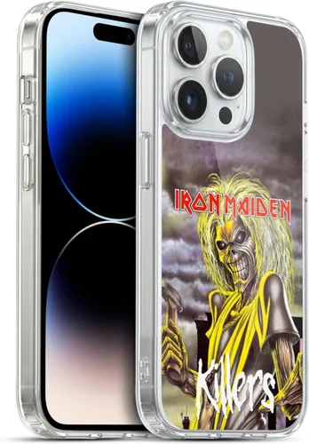 Vista 267 de Head Case Designs Funda de gel suave con licencia oficial de Iron Maiden Brave New World, compatible con Apple iPhone 7 Plus/iPhone 8 Plus Nuevo