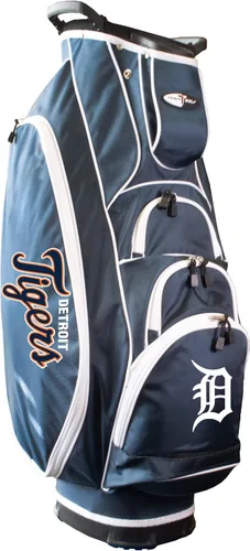 Vista 7 de Team Golf MLB - Divisor de club ligero de 10 vías, soporte de acción de resorte, bolsillo enfriador aislado, guante de velcro y soporte
