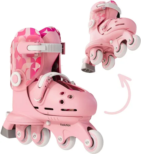 Vista 11 de Volution Learner Twista Patines – Patines ajustables 2 en 1 para niños a partir de 2 años – Convierte de patines de tres ruedas a patines en línea