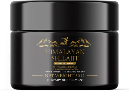 Vista 7 de Shilajit - Resina del Himalaya – Shilajit 100% puro de grado dorado con ácido fúlvico y más de 85 oligoelementos complejos para energía y apoyo
