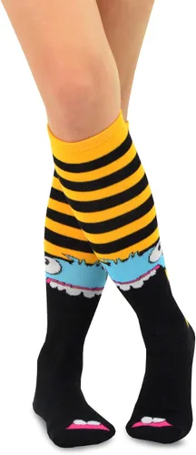 Vista 3 de TeeHee Crazy Fun Silly Funky Girls Socks Novelty Knee High and Crew for Women Multipair Cotton
