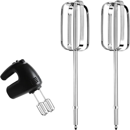 Vista 9 de 2 accesorios para batidora de mano, compatibles con batidoras de mano universales de acero inoxidable, repuesto para utensilios de cocina y hornear