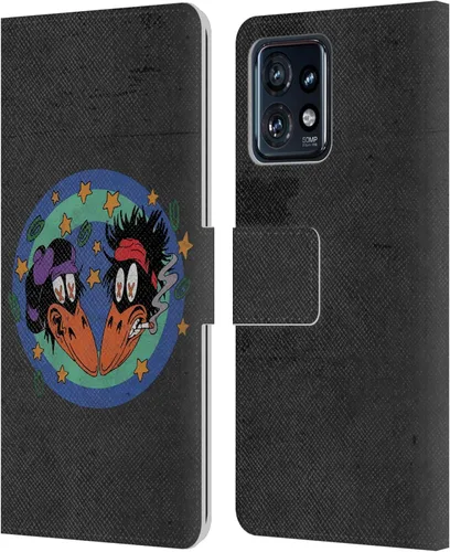 Vista 10 de Head Case Designs Officially Licensed The Black Crowes Artwork Graphics Leather Book Wallet Case Cover Compatible with Motorola Moto Edge 40 Pro