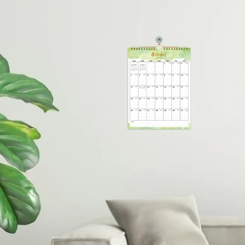 Vista 6 de Calendario 2026-2027 – Calendario de pared 2026-2027, 8.5 x 11 pulgadas, julio 2026 – diciembre 2027, calendario de pared de 18 meses con gancho