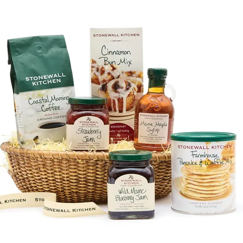 Vista 14 de Stonewall Kitchen Down East Breakfast Gift (regalo de 4 piezas)
