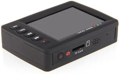 Vista 5 de Toworld18 2.5 "LCD Angel Eye Portable Mini Video Grabación Botón DVR Video Recorder Cámara KS-650M
