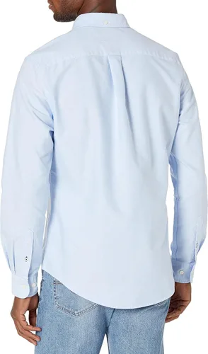 Vista 2 de Tommy Hilfiger Camisa Oxford de manga larga con botones para hombre en ajuste regular