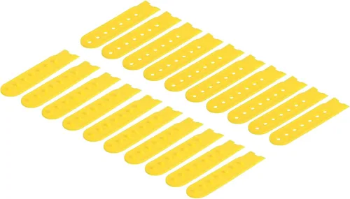 Vista 18 de uxcell Tapa de correa Snapback, agujeros de plástico ajustable sombrero broche hebilla reemplazo para reparación de tapas