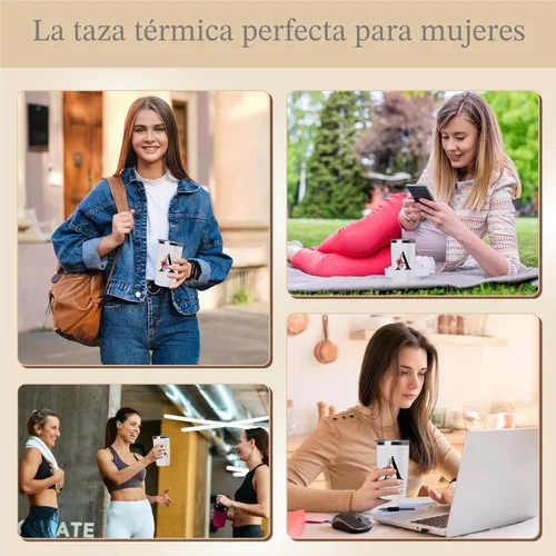 Vista 6 de Taza de café aislada de 20 onzas con tapa de acero inoxidable a prueba de derrames y fugas, pesada, grande, reutilizable, térmica, para viajes