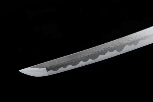 Vista 8 de 41 Inch Sword Damascus Steel Real Tachi Japanese Saber Samurai Katana