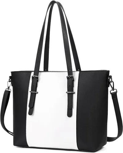 Vista 18 de Bolsos y bolsos de mano para mujer, bolso de hombro con asa superior, bolso de dama