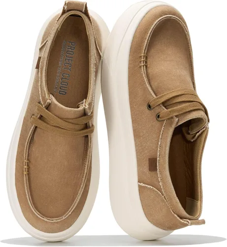 Vista 9 de Project Cloud Canvas Platform Loafers for Women Boat Shoes for Women (Dana)