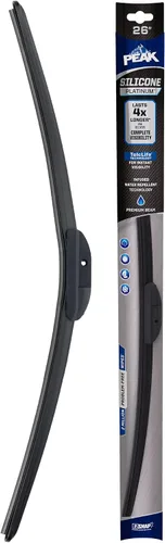 Vista 16 de PEAK Silicone Platinum - Limpiaparabrisas delantero de 13 pulgadas, limpiaparabrisas de repuesto con conector universal, paquete de 1 unidad