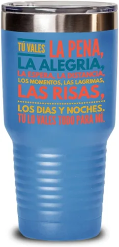Vista 5 de Regalo para esposo Taza de café para esposa Perfecto regalo para graduados, profesionales y estudiantes Vaso con afirmaciones positivas, Negro