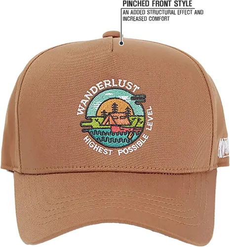 Vista 2 de Gorra de béisbol estructurada de diseño al aire libre Kayak Gorra Snapback