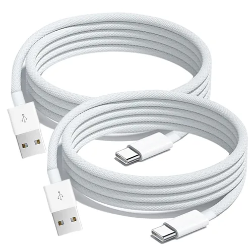 Vista 15 de Paquete de 2 cables de carga CarPlay cortos de 1.5 pies compatibles con iPhone 17/16E/16/15, 17Air, 15 16 17 Pro Max, cable de carga Plus, cable