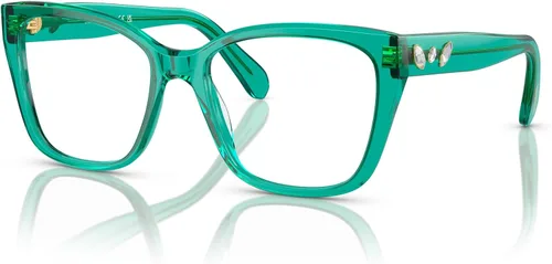 Vista 2 de Swarovski Women's Sk2008 Square Prescription Eyewear Frames