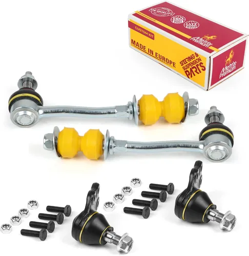 Vista 188 de Metrix Premium Chassis Parts - Juego de 4 piezas de articulación de rótula superior y barra estabilizadora delantera para Ford Ranger RWD 1998-2011