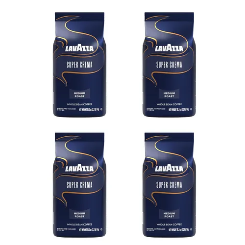 Vista 33 de Lavazza Granos de café tostados, aroma Crema E, 2.20 libras (paquete de 6)
