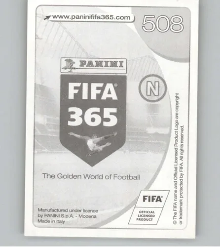 Vista 2 de Pegatinas de Panini FIFA 365 2016-17 #508 Diego Arias Atlético Nacional - Adhesivo oficial de álbum de fútbol en estado crudo (NM o mejor)