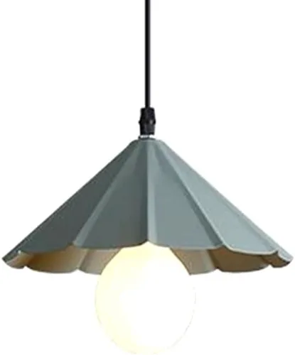 Vista 11 de Lámpara colgante de techo, lámpara creativa para restaurante, lámpara colgante de un solo faro, lámpara colgante industrial de techo, lámpara