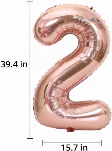 Vista 5 de Decoración de cumpleaños número 22, globos de papel de aluminio, globos de látex para fiesta de cumpleaños de 22 años, globos de helio, globos