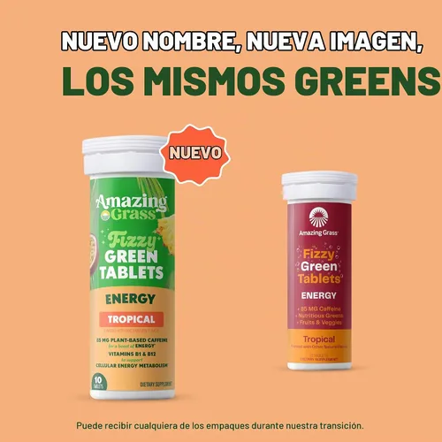 Vista 2 de Amazing Grass - Tabletas efervescentes