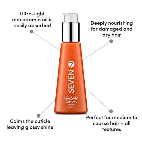 Vista 2 de SEVEN Gazar Diamond Serum, 3.2 onzas líquidas (paquete de 1)