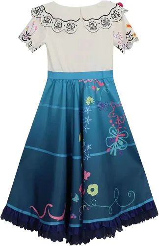 Vista 5 de AMEGIO Mirabel Dress Bag Kids Isabella Cosplay Costume Dress Accessories Outfit Girls Suits