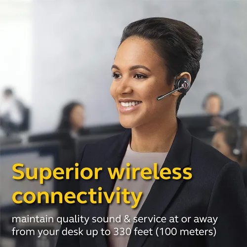 Vista 3 de Jabra Engage 75 audífonos inalámbricos profesionales, de comunicaciones unificadas