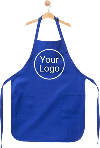 Vista 7 de Delantal con logotipo personalizado, delantal de cocina personalizado para hombres, mujeres y niños, delantal de chef ajustable con bolsillos