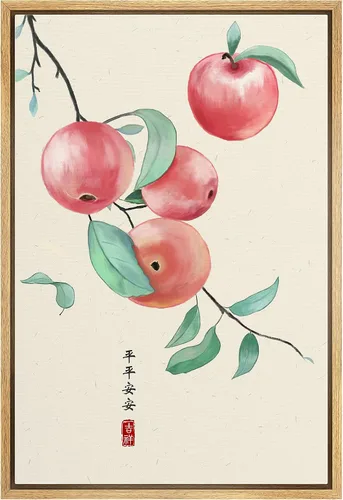 Vista 50 de NWT Juego de impresiones enmarcadas para pared, ramo de flores amarillas, capullos de flores amarillas, ilustraciones de plantas florales, arte
