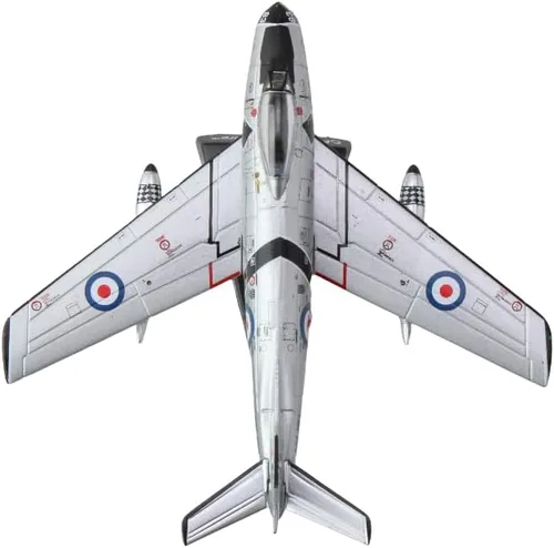 Vista 6 de CAC Avon Sabre Royal Australian Air Force Modelo de avión fundido a presión escala 1/110 con soporte de exhibición, coleccionable altamente
