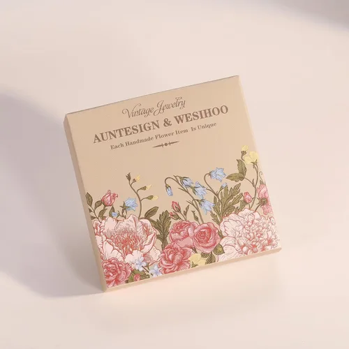 Vista 18 de Forget-Me-Not and Queen Anne's Lace Pressed Wildflower Earrings Pressed Flower Earrings Handmade Drop and Dangle Earrings Gift for Woman